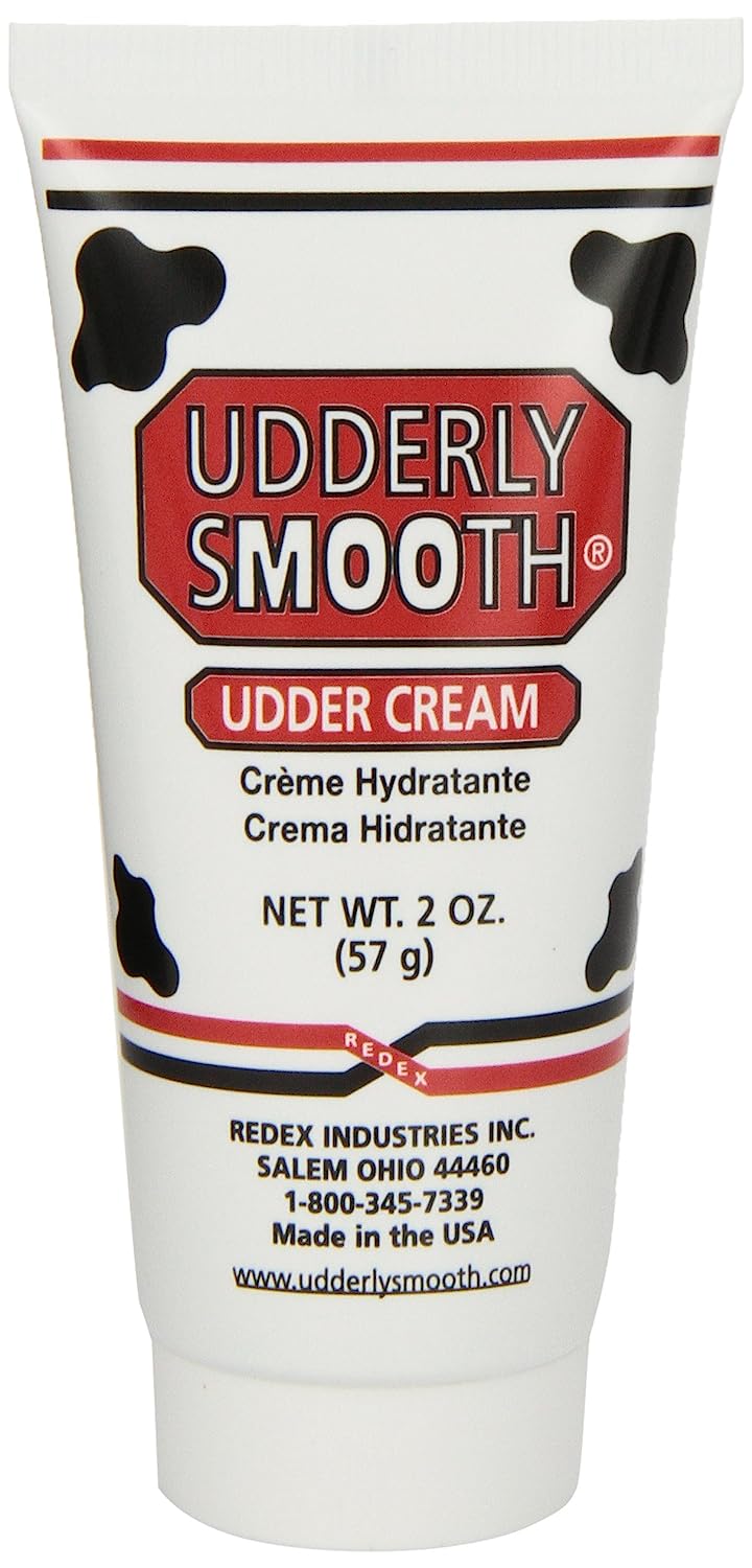 Udderly Smooth Udder Cream, Skin Moisturizer, 2 Ounce Tube
