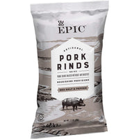 EPIC Sea Salt & Pepper Pork Rinds Keto Friendly, Paleo Friendly, 2.5 oz