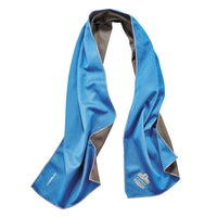 Ergodyne Chill Its 6602MF Cooling Towel, Soft Microfiber Material, UPF 50+,Blue,41