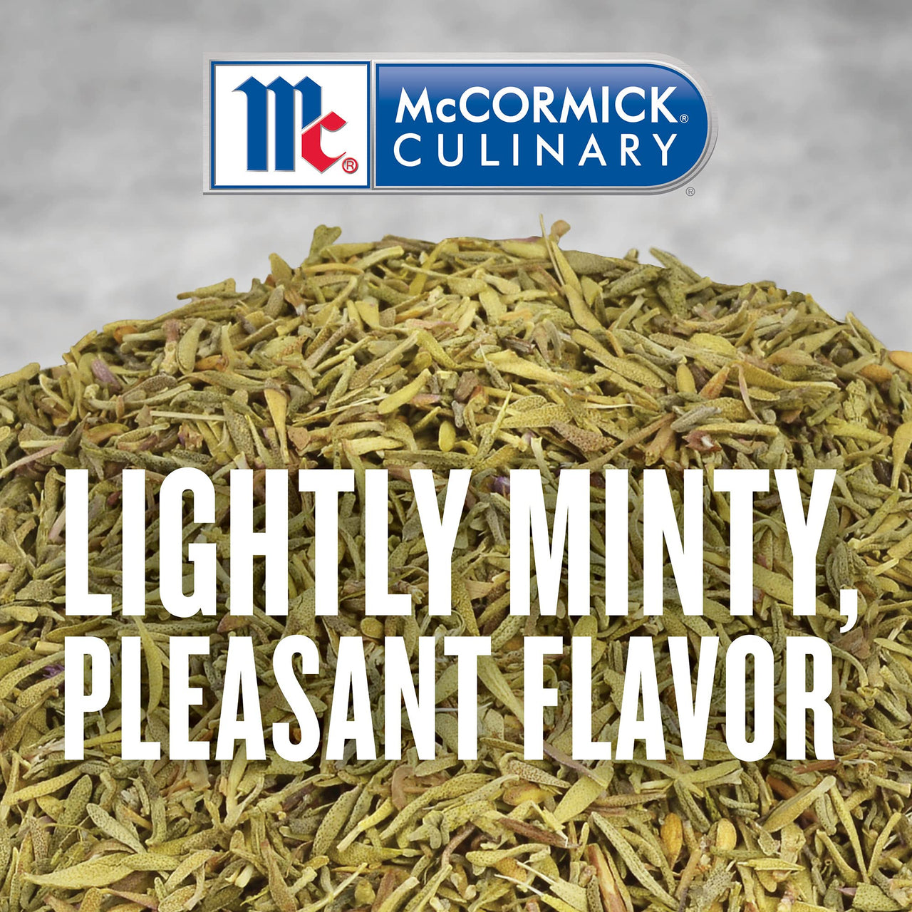 McCormick Culinary Thyme Leaves, 6 oz - One 6 Ounce Container of Dried Thyme Leaves, Perfect for Soups, Meat and Seafood Entrees