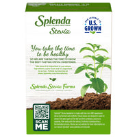 SPLENDA Stevia Zero Calorie Sweetener, Plant Based Sugar Substitute Granulated Powder, Single Serve Packets, 80 Count