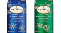 Twinings of London Holiday Variety Tea Bag Pack, Christmas Tea and Winter Spice, 20 Count (Pack of 4)