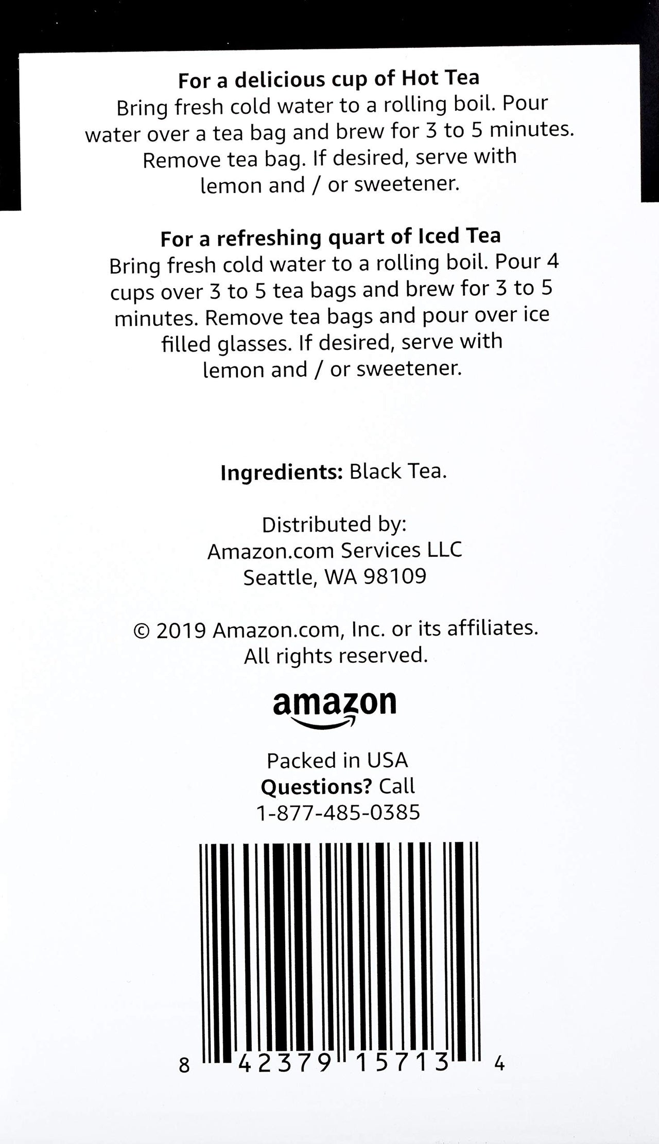 Happy Belly English Breakfast Tea Bags, 20 Count