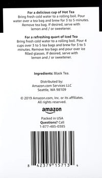 Happy Belly English Breakfast Tea Bags, 20 Count