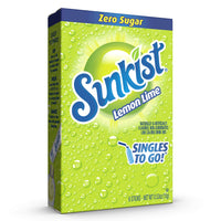 Sunkist Soda Lemon Lime Singles To Go Drink Mix, 0.53 OZ, 6 CT (Pack of 12)
