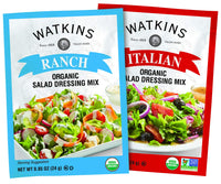 Watkins Organic Ranch Salad Dressing Mix, 0.85 oz. Packets, 12-Pack