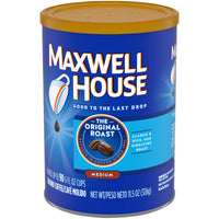 Maxwell House The Original Roast Medium Roast Ground Coffee, 11.5 oz Canister