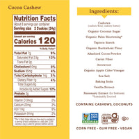 Simple Mills Cocoa Cashew Crme Sandwich Cookies - Gluten Free, Vegan, Healthy Snacks, 6.7 Ounce (Pack of 1)