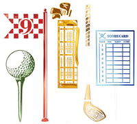 Decopac Heading for The Green DecoSet Cake Topper