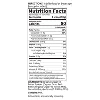 Garden of Life Dr. Formulated Keto Organic Grass Fed Butter Powder, 30 Servings, 8g Fat MCTs and CLA Plus Probiotics - Non-GMO, Gluten Free, Keto & Paleo, Best for Coffee, Shakes & Cooking, 10.58 Oz