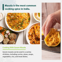 Soeos Garam Masala, garam masala powder, Indian 10-Spice Blend, All Natural Blend, Salt-Free, Vegan, No Colors, Gluten Friendly, Non-GMO, Authentic Indian Food Spices, Masala Seasoning, Garam Masala Bulk, 12oz.