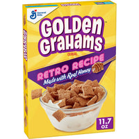 Golden Grahams, Breakfast Cereal, Graham Cracker Taste, Whole Grain, 11.7 oz