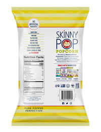 SkinnyPop White Cheddar Popcorn, 4.4oz Grocery Sized Bag, Skinny Pop, Healthy Popcorn Snacks, Easter Snacks, Gluten Free