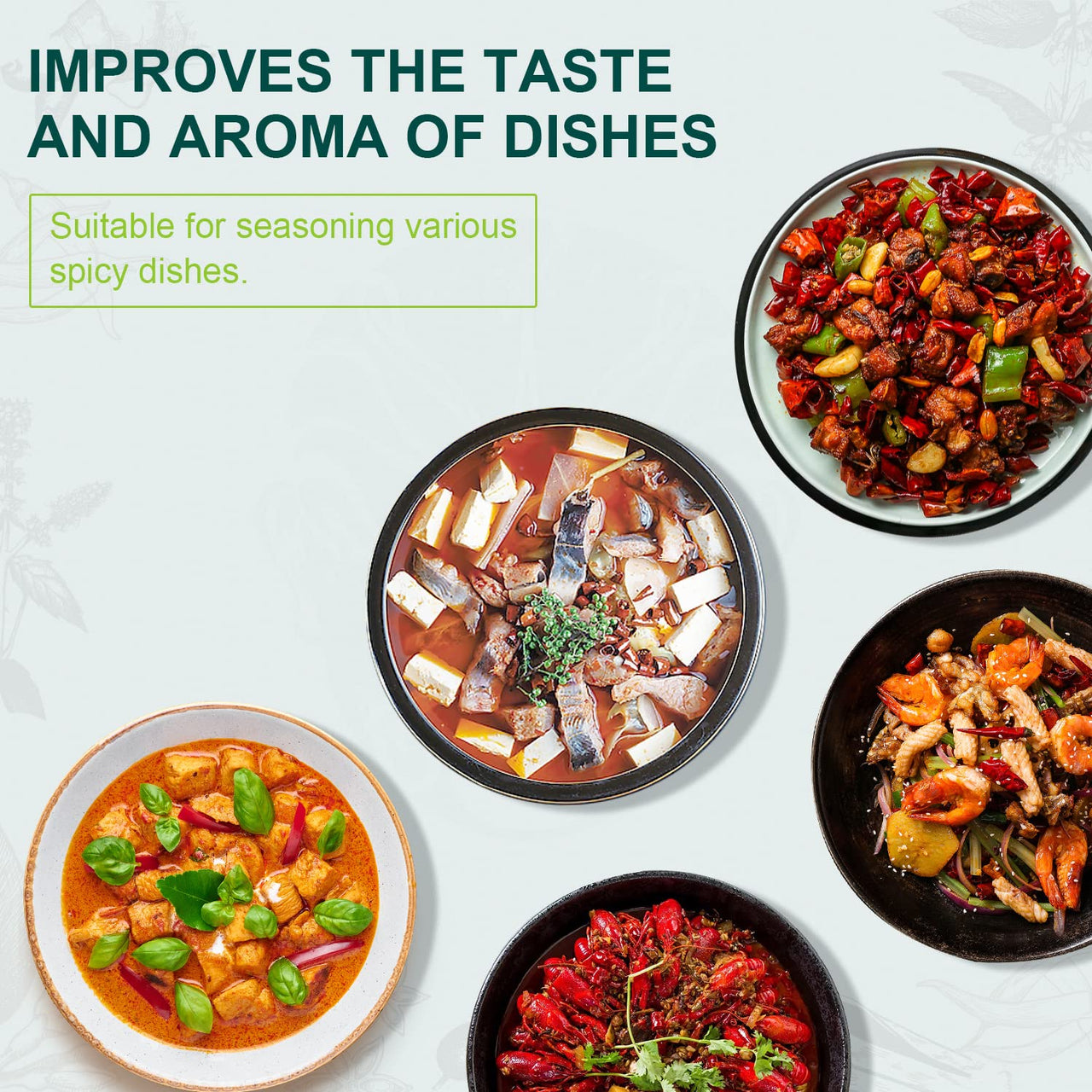 Soeos Authentic Sichuan Grade A Green Sichuan Peppercorns, Less Seeds, Strong Flavor, 4 oz.