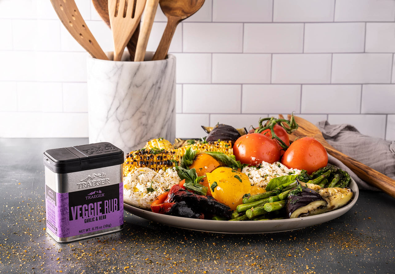 Traeger Grills SPC182 Seasoning Veggie Rub, 6.75 Ounces
