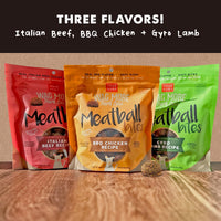 Cloud Star Wag More Bark Less Meatballs  Soft Grain Free Real Natural Chicken Dog Treats, Chicken 14 oz.