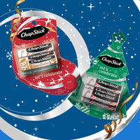 ChapStick Holiday Collection Lets Celebrate Holiday Lip Balm Stocking Gift Pack - 0.15 Oz (Pack of 4)