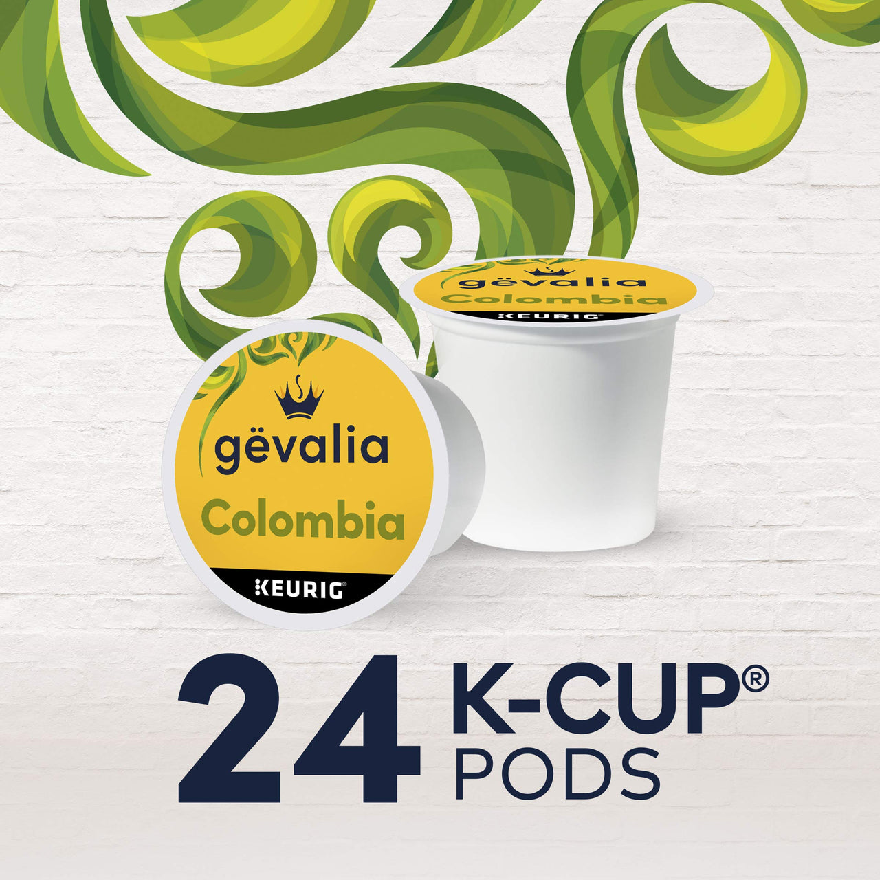 Gevalia Colombian K Cup Coffee Pod (24 Pods)