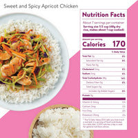 Minute Jasmine Rice, Instant Jasmine Rice for Quick Dinner Meals, 12-Ounce Box