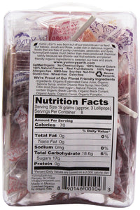 YumEarth Organic Fruit Lollipops, 6 Ounce Container