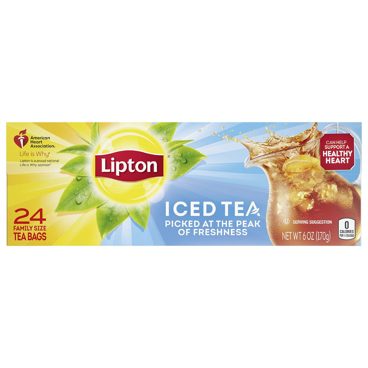 Lipton Family Size Tea 24 Count