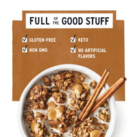 purely elizabeth Granola Peanut Butter Collagen Grain Free, 8 Oz