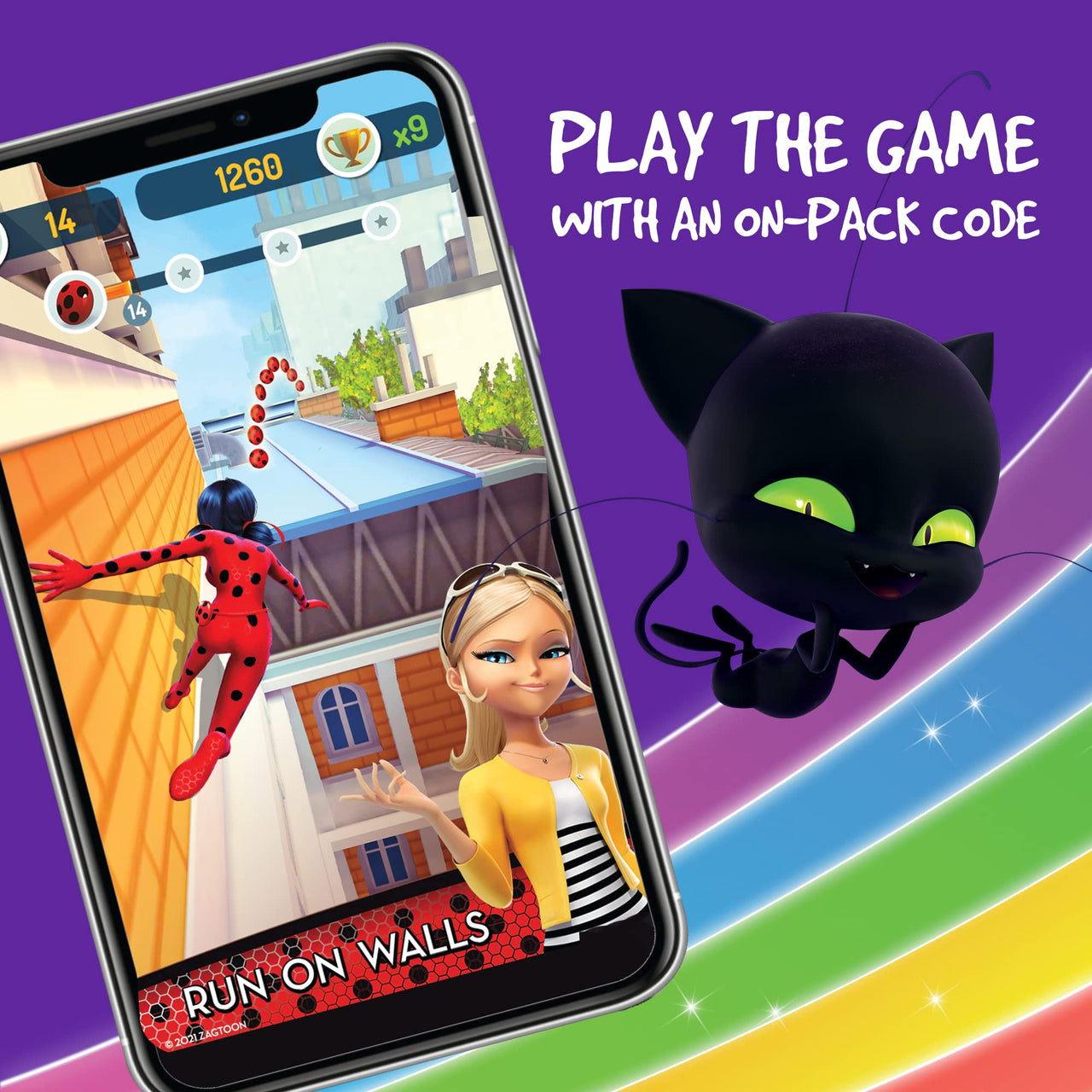 Funables Fruit Snacks, Miraculous, 10 Count