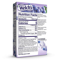 Welch's  Singles To Go Water Drink Mix - Powder Sticks, 12 Boxes with 6 Packets Each - 72 Total Servings, Grape, 0.45 Ounce (Pack of 12)