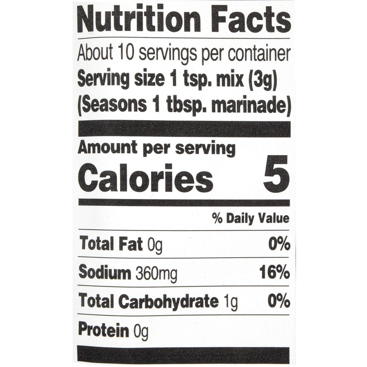 McCormick Grill Mates Brazilian Steakhouse Marinade Mix, 1.06 oz