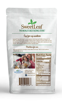 SweetLeaf Better Than Sugar Organic Stevia Granular Sweetener - Blend for Baking, Stevia Powder, Zero Calorie Sweetener, Sugar Free, Non-GMO, Gluten-Free, Keto, Granular Sugar Substitute - 14 Oz