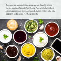 Soeos Organic Turmeric Powder 10oz (284g), Non-GMO Verified, Natural Curcumin, Lab Tested for Purity, Sealed Package To Keep Turmeric Fresh