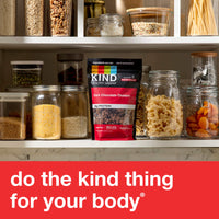 KIND Healthy Grains Clusters, Dark Chocolate Granola, Healthy Snacks, Gluten Free, 10g Protein, 1 Count