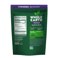 Whole Earth Powdered Erythritol Plant-Based Confectioner's  Sugar Alternative, 12 Ounce Resealable Bag