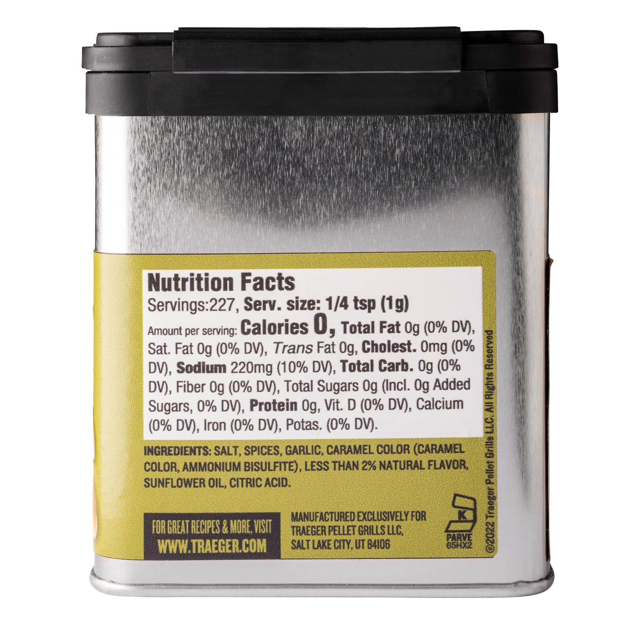 Traeger Grills SPC178 Blackened Saskatchewan Dry Rub
