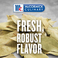 McCormick Culinary Whole Bay Leaves, 8 oz - One 8 Ounce Container of Bulk Whole Bay Leaves for a Savory Floral Flavor, Perfect in Stews and Marinades