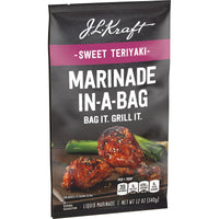 J.L. Kraft Sweet Teriyaki Marinade-in-a-Bag Liquid Marinade (12 oz Bag)