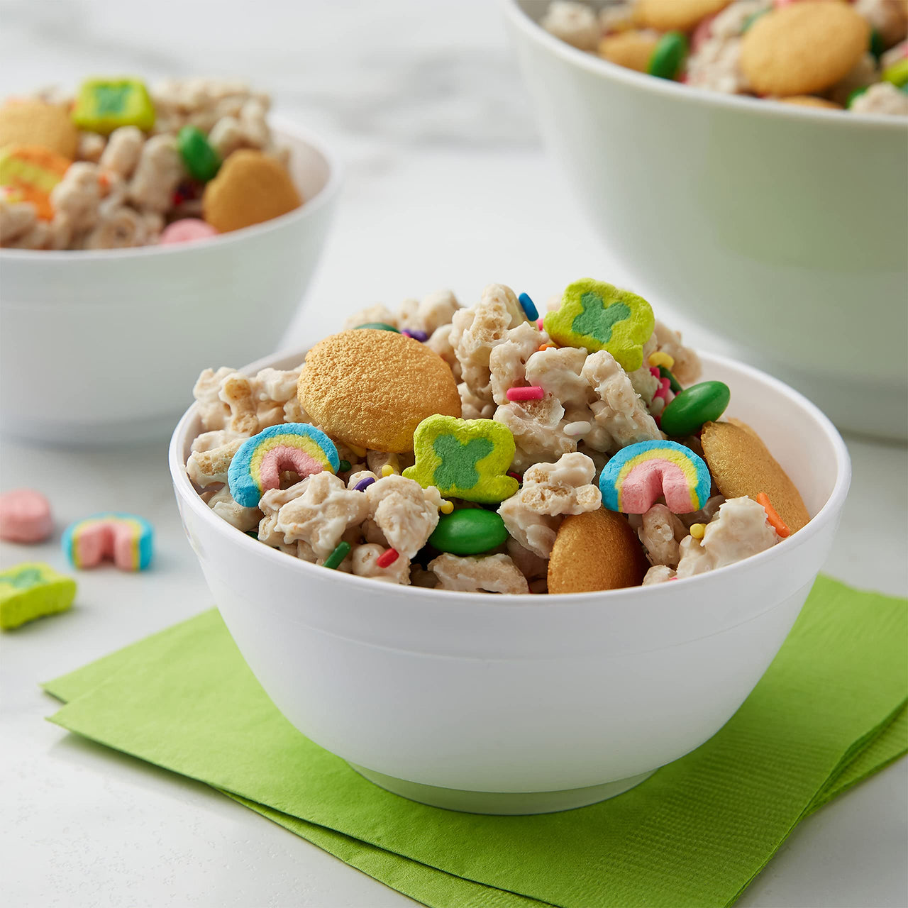 Lucky Charms Gluten Free Cereal with Marshmallows, Kids Breakfast Cereal with Whole Grain Oats, 10.5 OZ