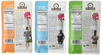 TAZA chocolate Organic Almond Milk Chocolate Variety Pack, 3Count, Vegan, Resealable Pouch, 2.5 Oz