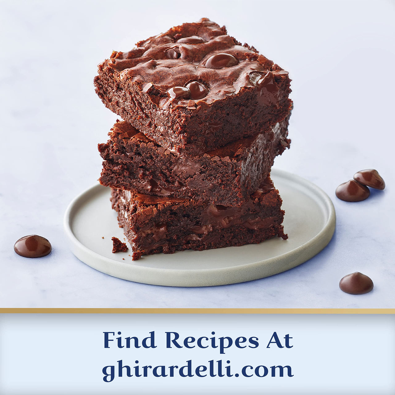 Ghirardelli 60% Cacao Bittersweet Chocolate Premium Baking Chips, Chocolate Chips for Easter Cookies, 20 Oz Bag