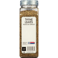 McCormick Culinary Thyme Leaves, 6 oz - One 6 Ounce Container of Dried Thyme Leaves, Perfect for Soups, Meat and Seafood Entrees