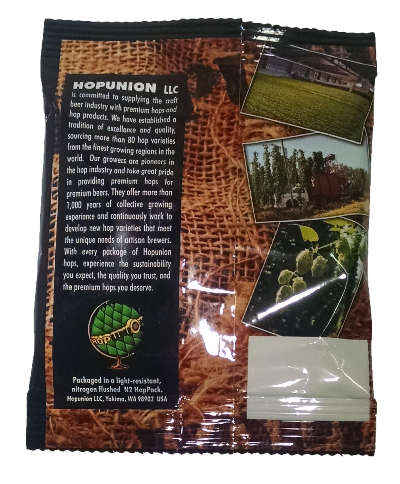 HopUnion 2080A Hop Pellets for Home Brew Beer Making (Czech, Saaz) 1 oz.,Green