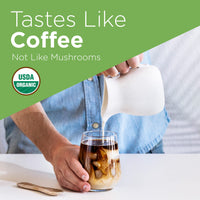 Organic Ground Coffee by Four Sigmatic | Medium Roast | Fair Trade Gourmet Coffee with Chaga and Turkey Tail | Immune Boosting, Probiotic Mushroom Coffee for Gut Health and Immune Support | 12oz Bag