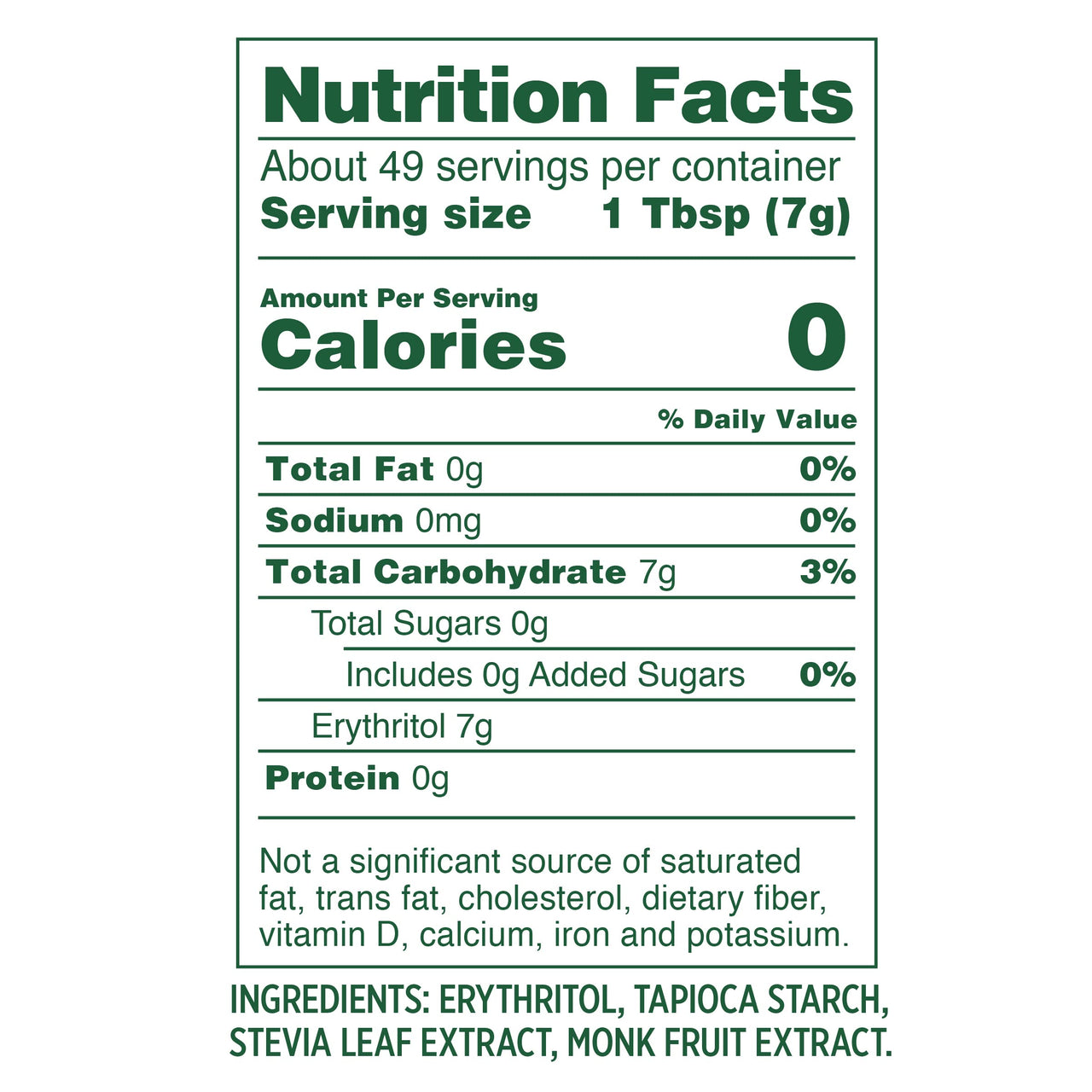 Whole Earth Powdered Erythritol Plant-Based Confectioner's  Sugar Alternative, 12 Ounce Resealable Bag