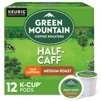 Green Mountain Coffee Half-Caff Keurig K-Cups Coffee, 12 ct