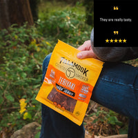 Tillamook Country Smoker Real Hardwood Smoked Beef Jerky, Teriyaki, 2.5 Ounce