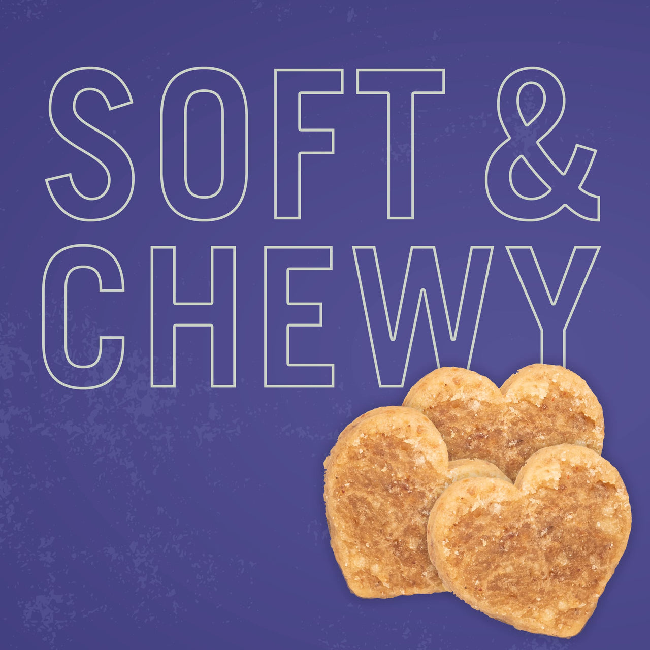 Three Dog Bakery Soft and Chewy Super Rewards with Superfoods Dog Treats, Low Calorie Dog Training Treats for Dogs, Orchard Apple Pie Flavor, 8 Ounce Resealable Bag