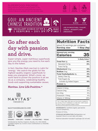 Navitas Organics Goji Powder, 8oz. Pouch