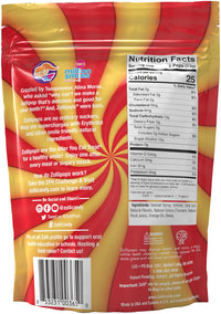 Zollipops Cherry-Pineapple Duo Pops, Sugar-free, Allergy-free, Vegan, KETO & Diabetic Friendly, Clean Teeth Candy, Red-Yellow