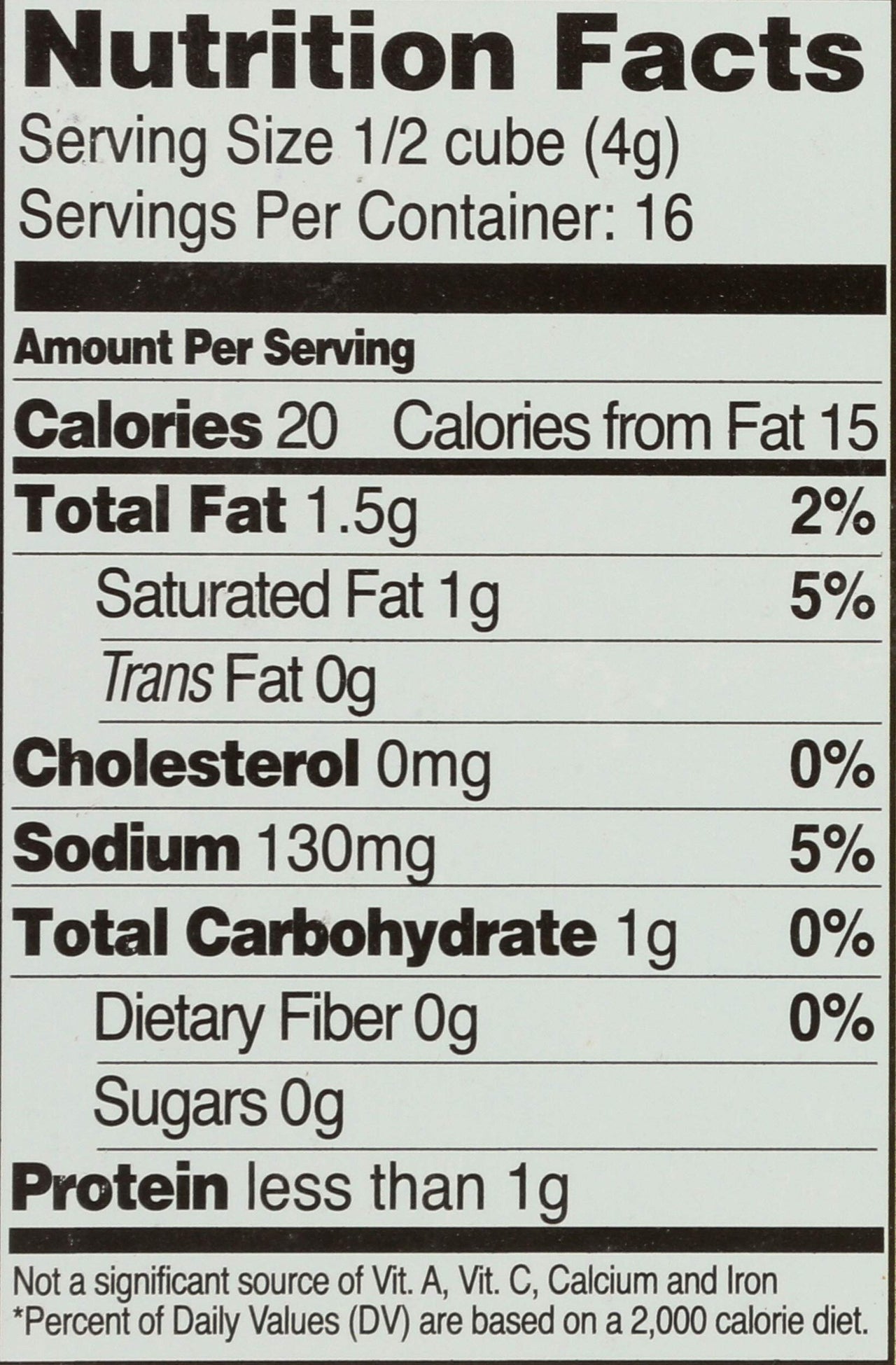 Edward & Sons Low Sodium Veggie Bouillon Cubes, 2.2 oz