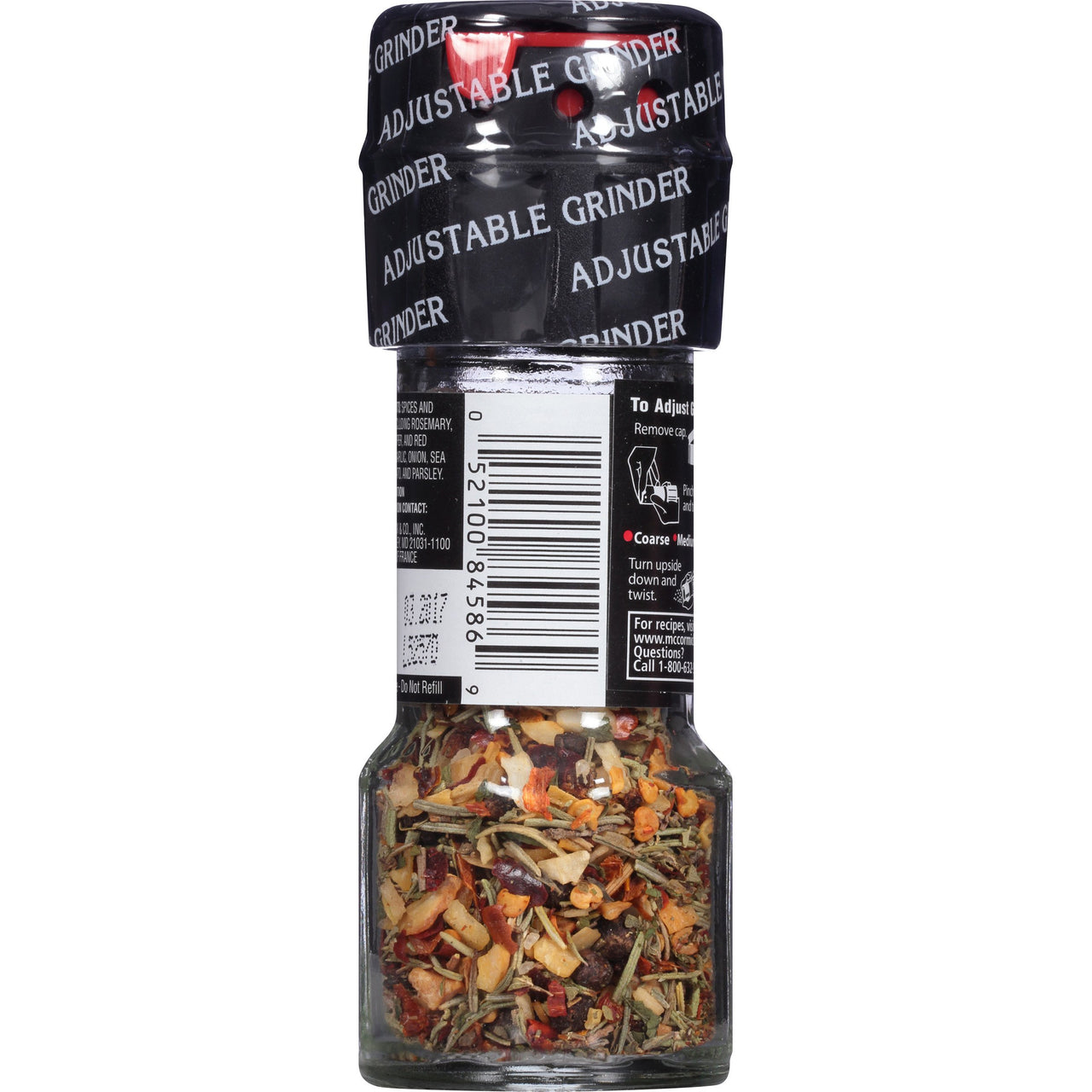 McCormick Italian Herb Seasoning Grinder, 0.77 oz